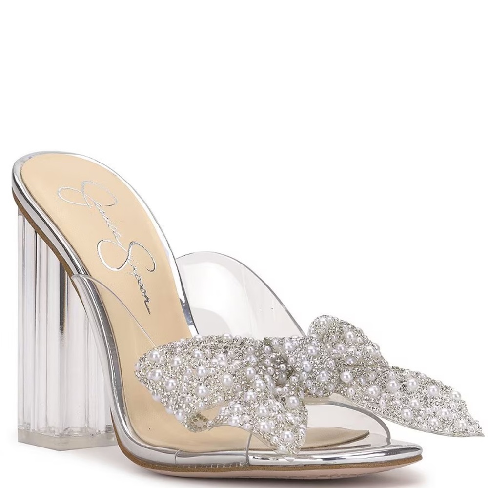 Silver Women's Heels